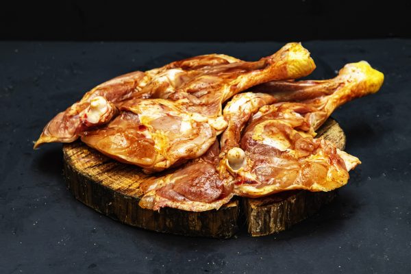 traseros pollo barbacoa