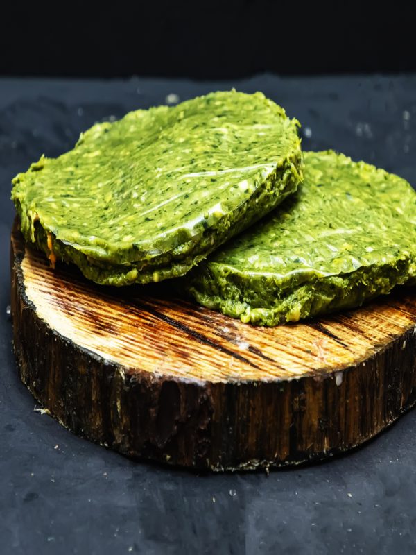 hamburguesa de espinaca