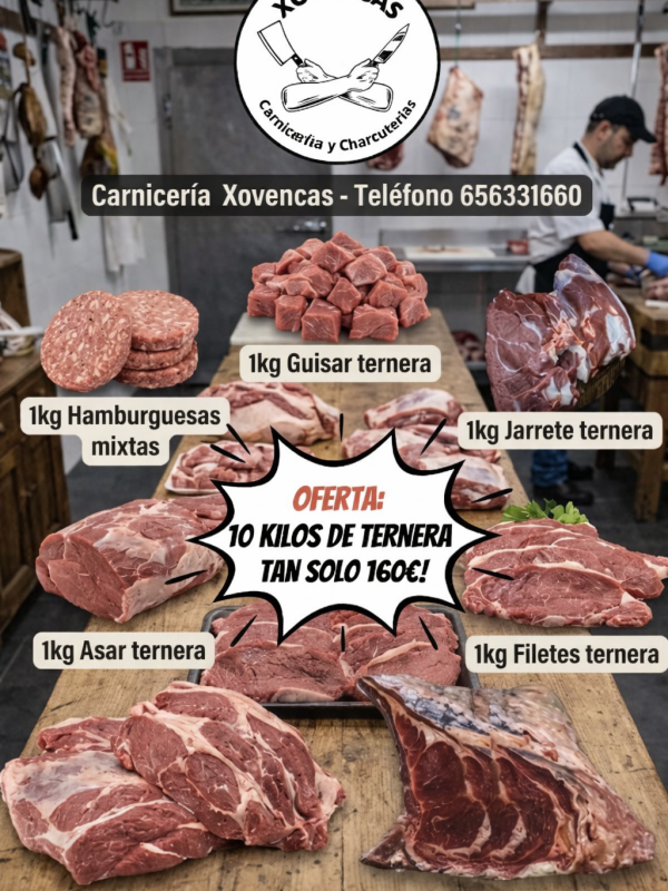 Super lote de ternera 10 KG