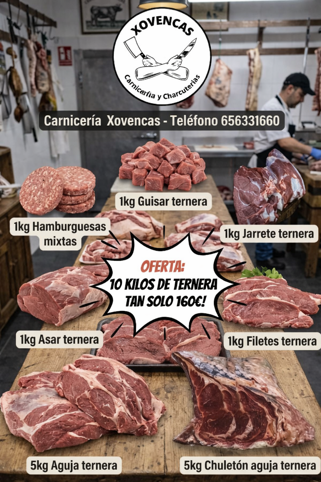Super lote de ternera 10 KG